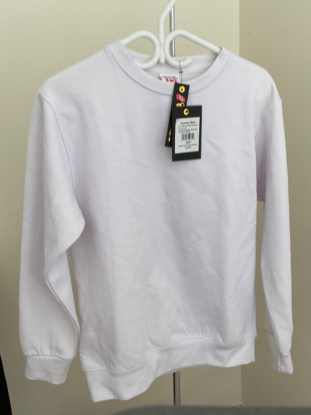 Cotton best white sweatshirt